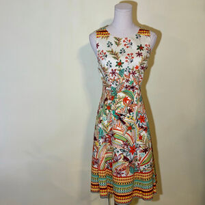 Maggy London by Melanie Lyne Women’s Floral Print Fit & Flare Dress Size 14